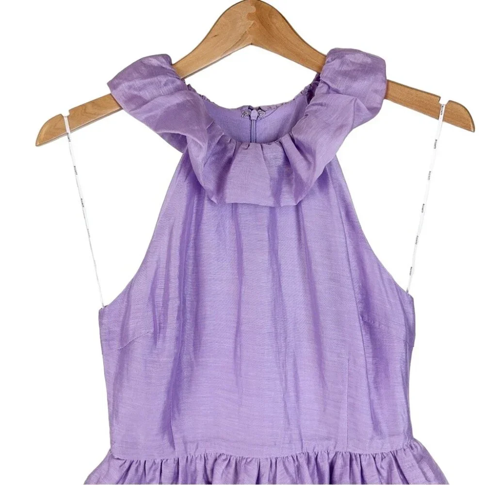 NWT Elliatt Purity Peplum Maxi Dress - Picture 6 of 9